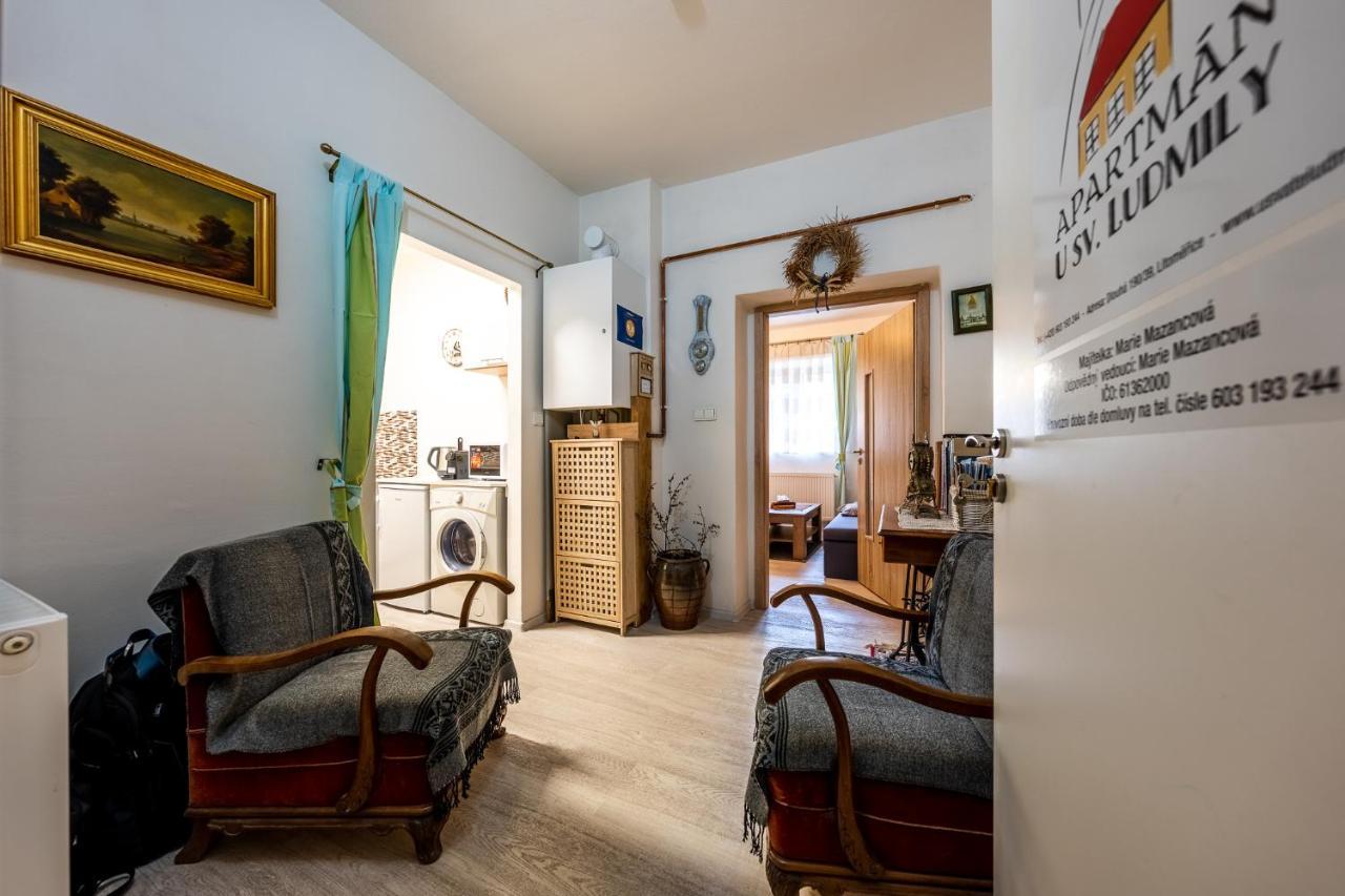 U Svate Ludmily Appartement Litoměřice Buitenkant foto